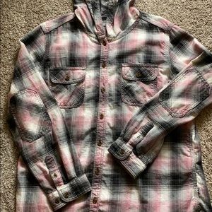 Carhartt Pink Oversized Flannel